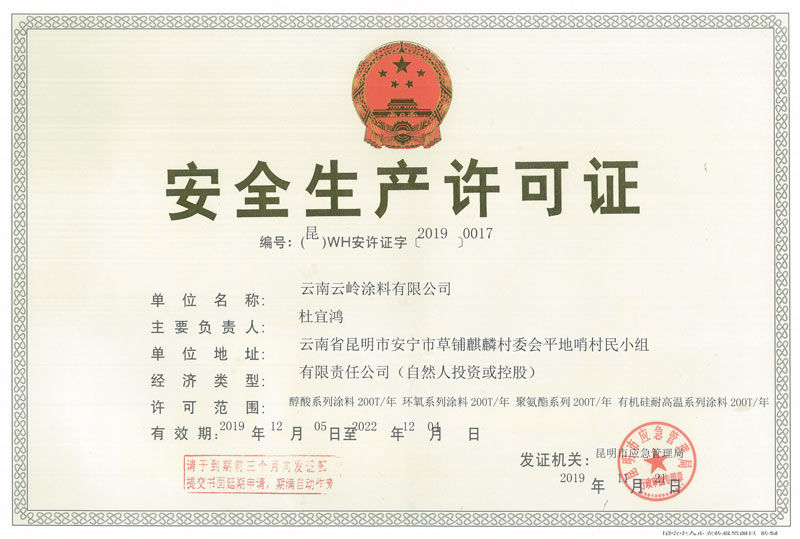 Work Safety License