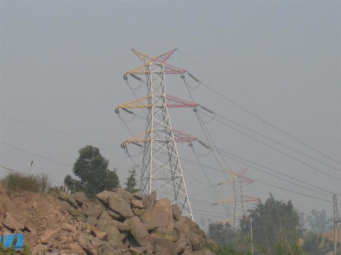 Anti-corrosion of high-voltage line towers