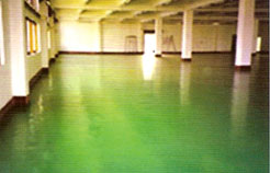 Epoxy self-leveling