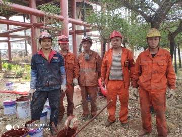 Construction team