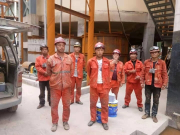 Construction team