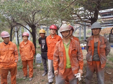 Construction team