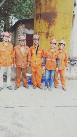 Construction team
