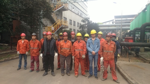 Construction team